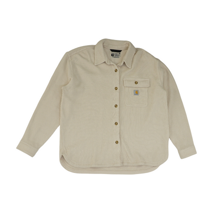 Beige Button Down