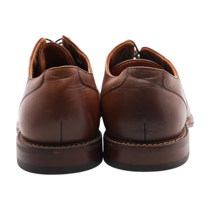Brown Lace-Up Dress Shoes