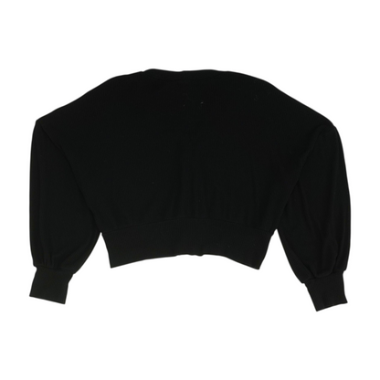 Black Cardigan Sweater