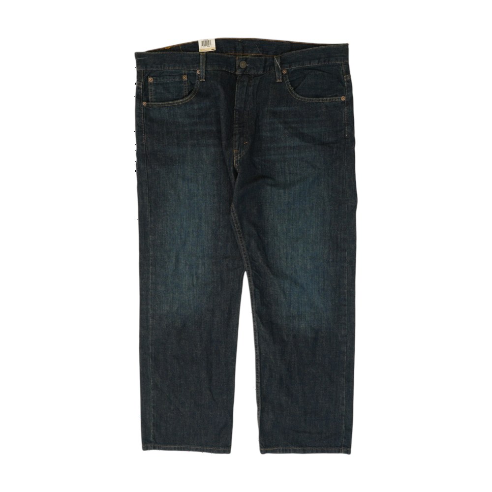 569 Navy Loose Jeans