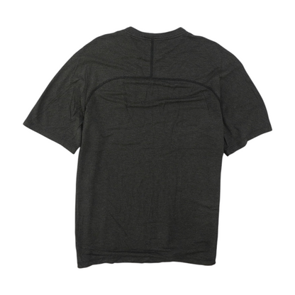 Charcoal Solid Active T-Shirt