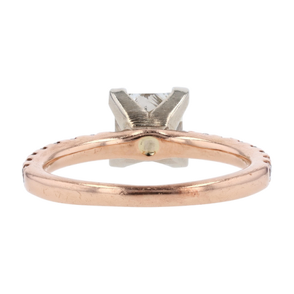1 3/8 ctw 14K Two-Tone Gold Diamond Engagement Ring