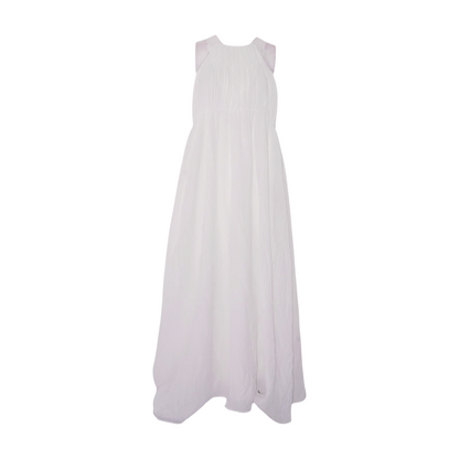 Massimo Dutti White Maxi Dress – Image 1