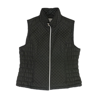 Black Petite Solid Vest