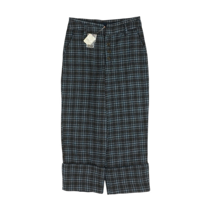Blue Plaid Pants