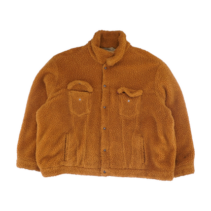 Brown Solid Jacket