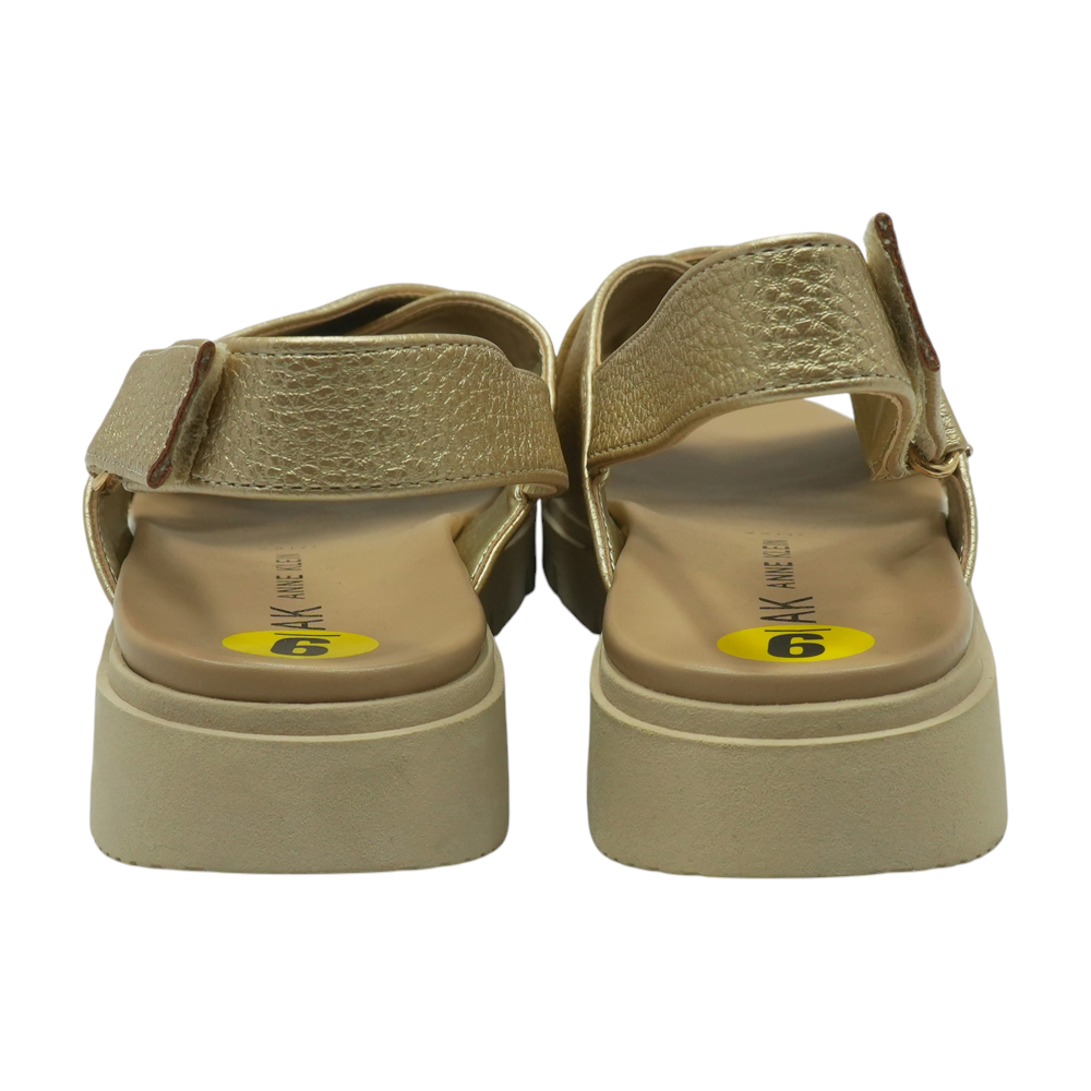 Gold Flat Sandals