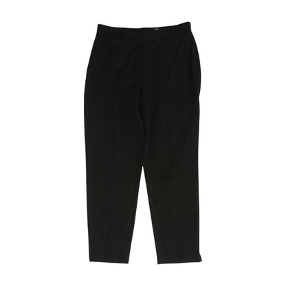 Black Solid Pants
