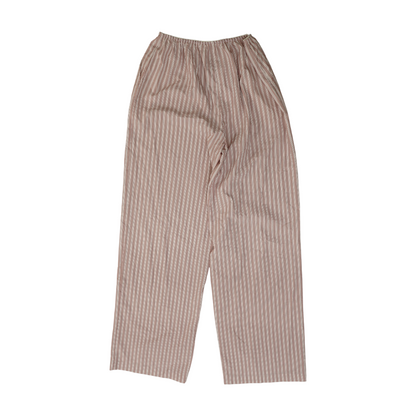 Pink Striped Pajama Bottom