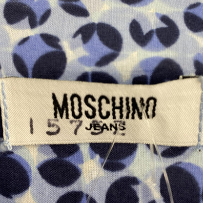 Vintage Jeans Printed Long Sleeve Button Down