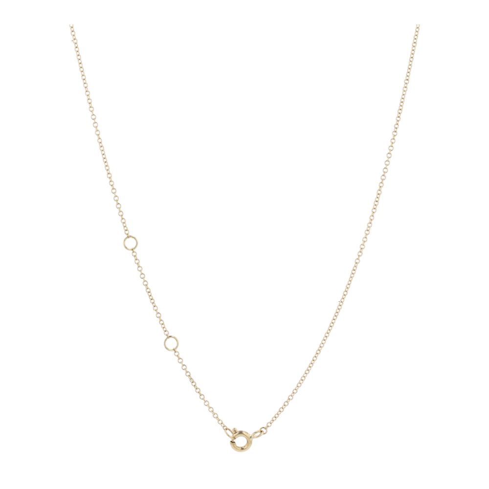 3/8 ctw 14K Yellow Gold Diamond Pendant Necklace