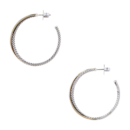 Sterling Silver Hoop Earrings