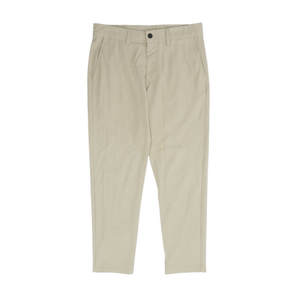 Beige Regular Pants