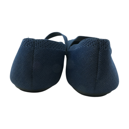 Navy Flat Sandals