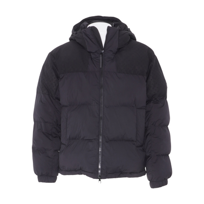 Black Placed Monogram Ecodown Blouson Jacket