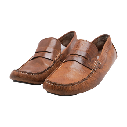 Brown Slip-On Casual Shoes