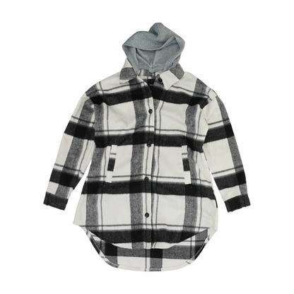 White Plaid Jacket