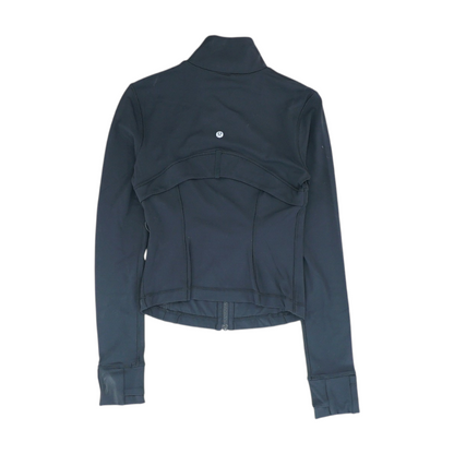 Black Solid Active Jacket