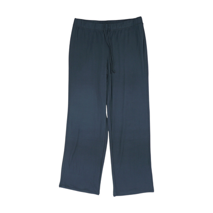 Black Solid Pajama Bottom
