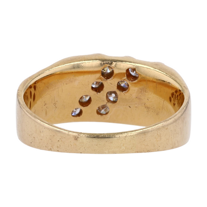 1/4 ctw 14K Yellow Gold Diamond Band