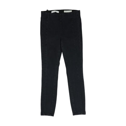 Black Solid Pants