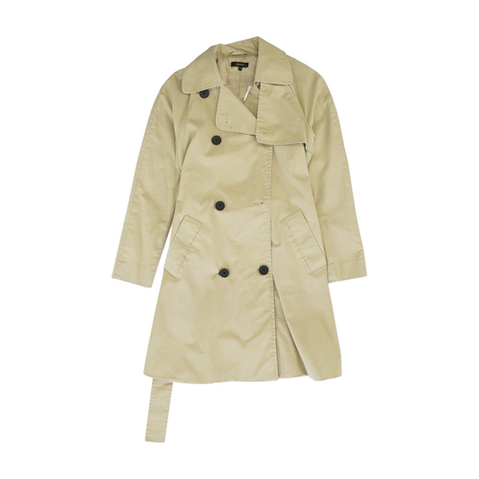 Beige Solid Coat