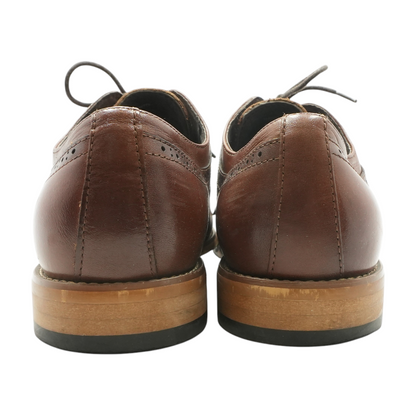 Brown Lace-Up Dress Shoes