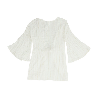 White Striped Cover-Up