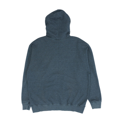 Gray Solid Hoodie Pullover