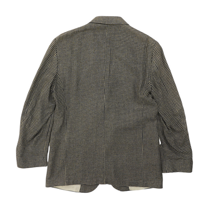 Vintage Navy Check Sport Coat