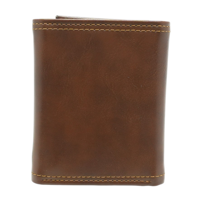 Brown Trifold Wallet