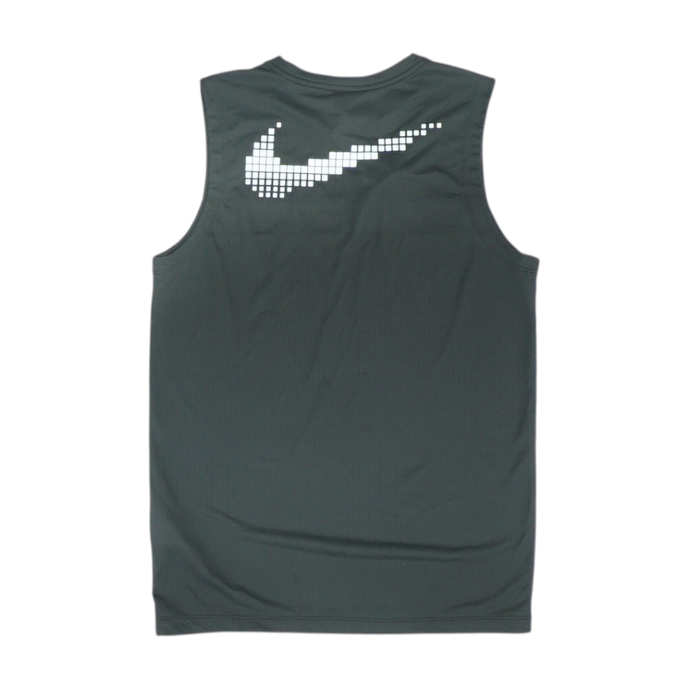 Black Color Block Active Tank