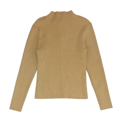 Brown 1/4 Zip Sweater