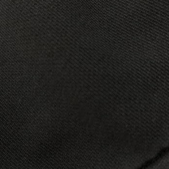 Black Solid Hoodie Pullover