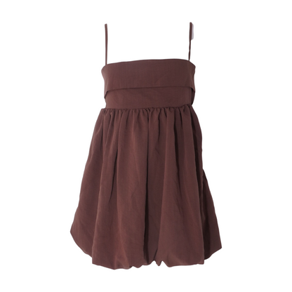 Brown Mini Dress