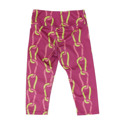 Pink Graphic Leggings