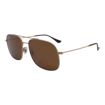 Gold ANDREA Aviator Sunglasses