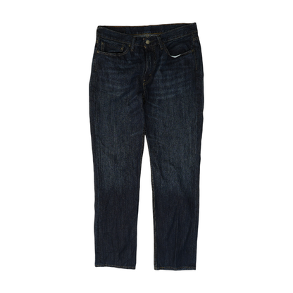 Navy Straight Jeans