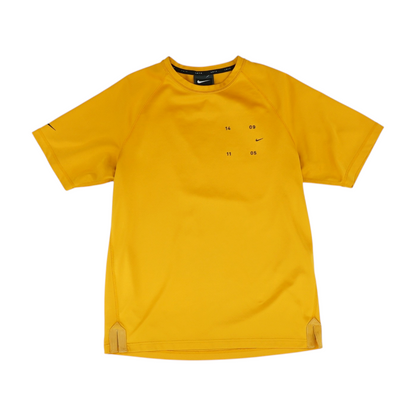 Orange Solid Active T-Shirt
