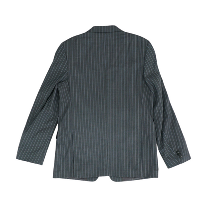 Gray Striped Sport Coat