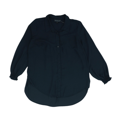 Black Plus Button Down