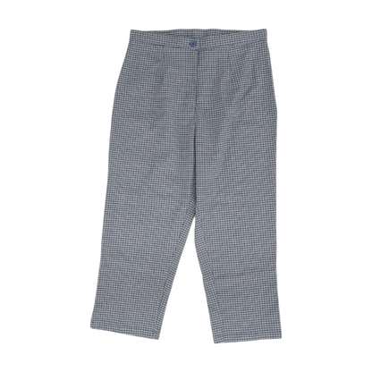 Blue Plaid Pants