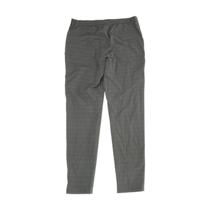 Gray Houndstooth Regular Pants