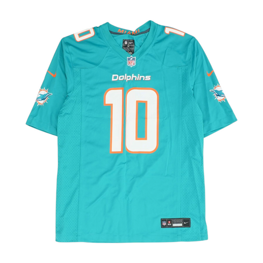 Men's Blue Miami Dolphins Short Sleeve Jersey
