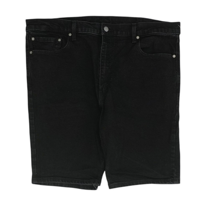 Black Denim Shorts