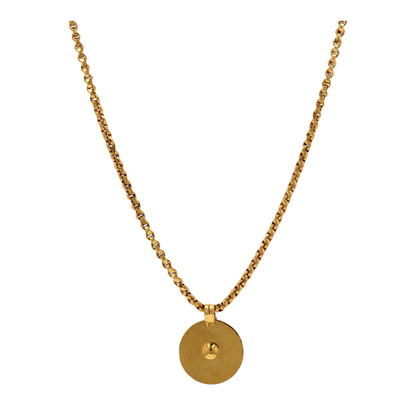 22K Yellow Gold Pendant Necklace
