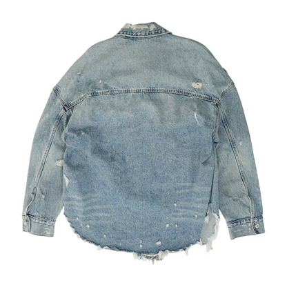 Blue Solid Blazer