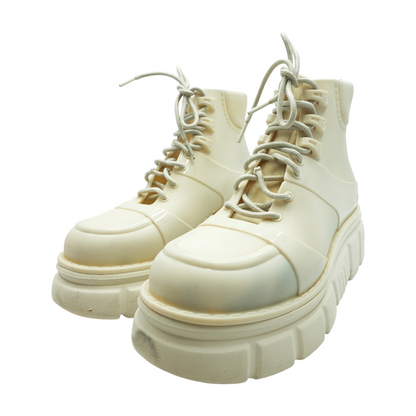 Ivory Ankle Boots