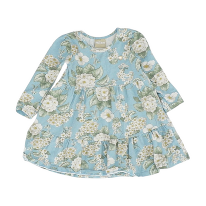 Blue Floral Dress