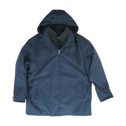 Navy Solid Jacket